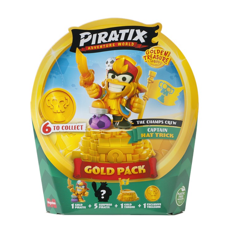 MAGIC BOX - PIRATIX - SERIA GOLDEN TREASURE - GOLD PACK 2 z 6