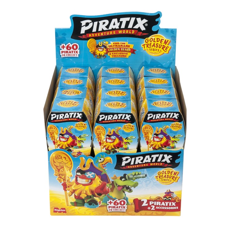 Golden Treasure Two Pack Piratix (2 Piratix + 2 Accesorios)»